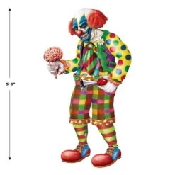 Halloween Jointed Zombie Clown 9 Halloween Jointed Zombie Clown -Bulk Party Supplies Shop 01454 i5