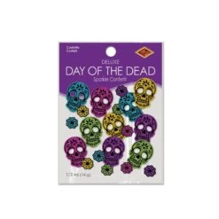 Day Of The Dead Deluxe Sparkle Confetti (0.5 Oz Per Package) -Bulk Party Supplies Shop 01461 i3