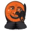 Vintage Halloween Cat & Moon Centerpiece -Bulk Party Supplies Shop 01549