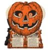 Vintage Halloween Jack-O'-Lantern Fortune Wheel Game 17 Vintage Halloween Jack-O'-Lantern Fortune Wheel Game -Bulk Party Supplies Shop 01551