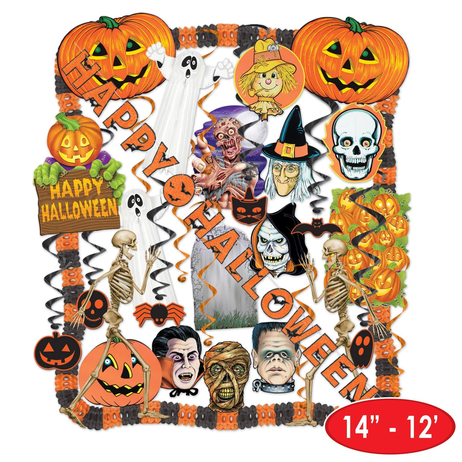 26 Piece Halloween Decorating Kit 5 26 Piece Halloween Decorating Kit - Image 5