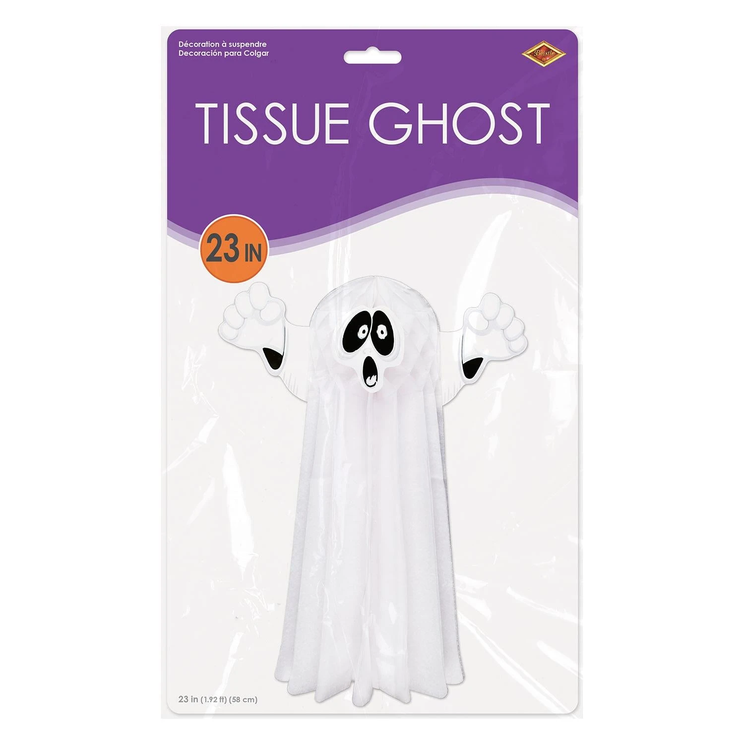 Halloween Tissue Hanging Ghost 2 Halloween Tissue Hanging Ghost - Image 2