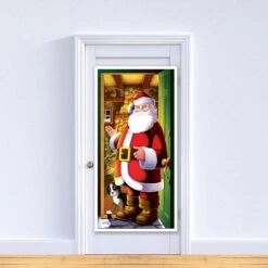 Christmas Santa Door Cover -Bulk Party Supplies Shop 20012 i2 c8e0c06e fb7b 4f32 89fa 06db54aec773