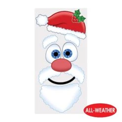 Christmas Santa Face Door Cover -Bulk Party Supplies Shop 20013 i4