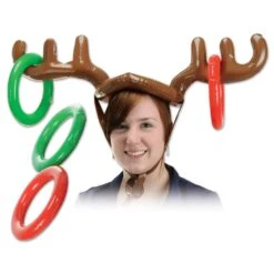Christmas Inflatable Reindeer Ring Toss