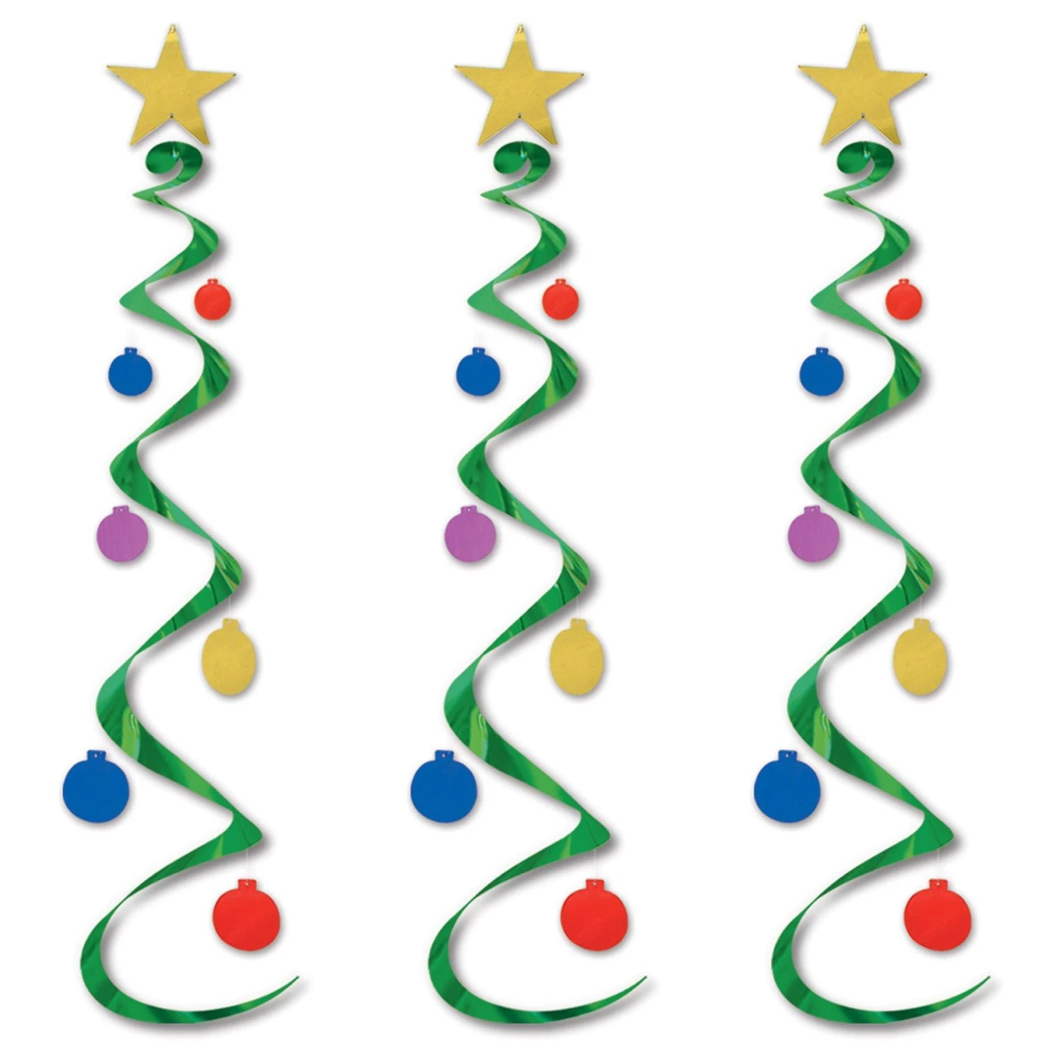 Christmas Tree Whirls (3 Per Package) 1 Christmas Tree Whirls (3 Per Package)