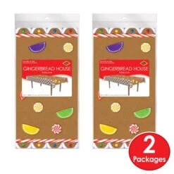 Christmas Gingerbread House Tablecover -Bulk Party Supplies Shop 20064 i3 1