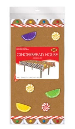Christmas Gingerbread House Tablecover -Bulk Party Supplies Shop 20064 i3 f0a573d7 269d 47e2 9020 61b8a3556c11