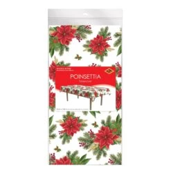 Christmas Poinsettia Tablecover (12 Packages) -Bulk Party Supplies Shop 20131 i3 b3bb700c 94a2 46f1 a0ce 75665d08c232