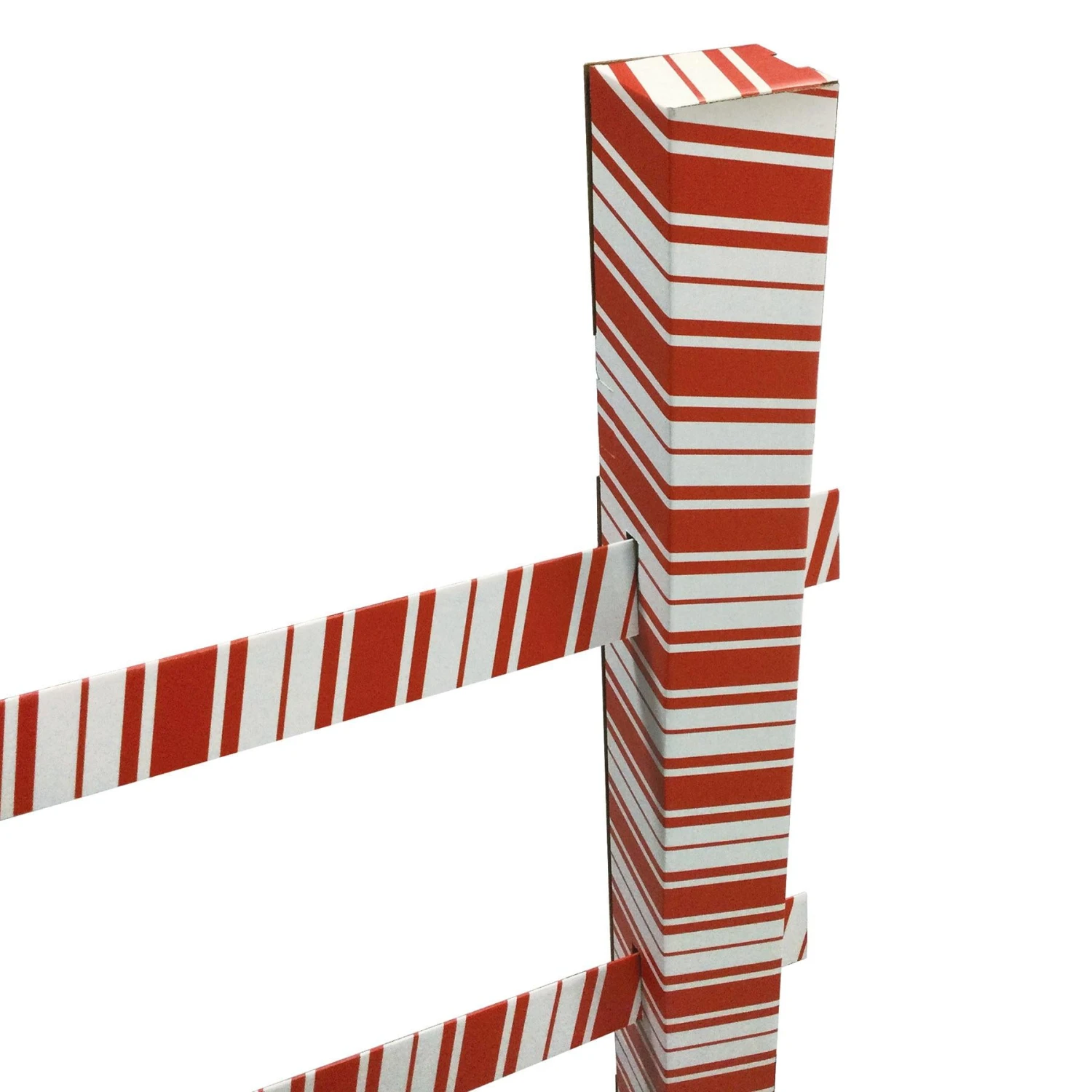 3-D Candy Cane Fence Prop (Case Of 4) 2 3-D Candy Cane Fence Prop (Case Of 4) - Image 2