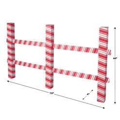 3-D Candy Cane Fence Prop (Case Of 4) 10 3-D Candy Cane Fence Prop (Case Of 4) -Bulk Party Supplies Shop 20135 i5