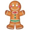 Jointed Gingerbread Man Wall Decoration (1 Per Package) 10 Jointed Gingerbread Man Wall Decoration (1 Per Package) -Bulk Party Supplies Shop 20137