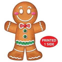 Jointed Gingerbread Man Wall Decoration (1 Per Package) 10 Jointed Gingerbread Man Wall Decoration (1 Per Package) -Bulk Party Supplies Shop 20137 i4 1 jointed gingerbread man