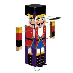 Christmas 3-D Nutcracker Prop -Bulk Party Supplies Shop 20174 i6