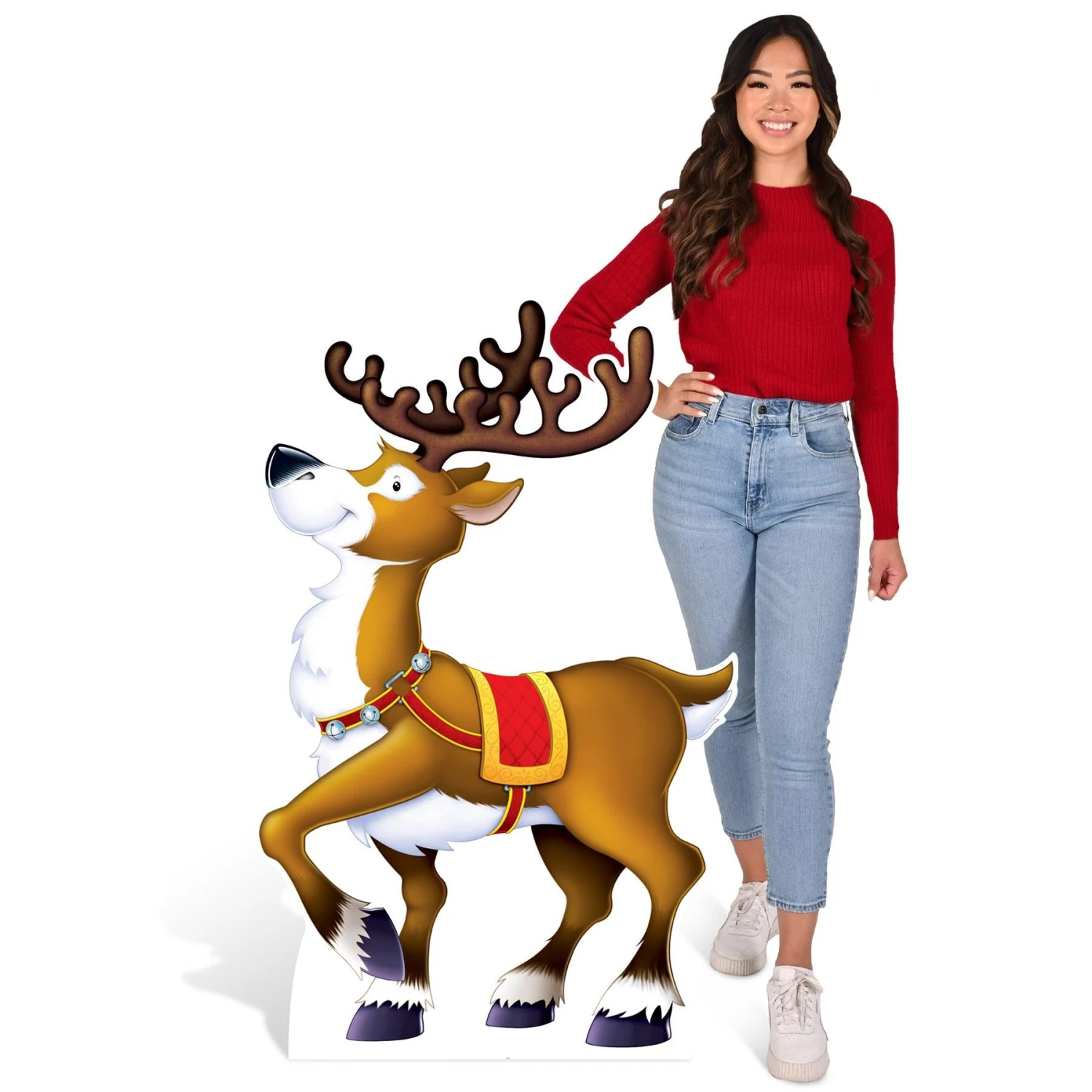 Reindeer Stand-Up Decoration 2 Reindeer Stand-Up Decoration - Image 2