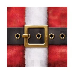 Santa's Belt Buckle Paper Luncheon Napkins (16 Per Package)