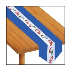 Christmas Snowman Fabric Table Runner