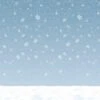 Winter Sky Backdrop Decoration