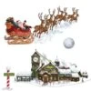 Christmas Santa's Sleigh & Workshop Props (4 Per Package) 13 Christmas Santa's Sleigh & Workshop Props (4 Per Package) -Bulk Party Supplies Shop 20204