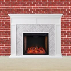 Christmas Brick Wall Backdrop -Bulk Party Supplies Shop 20208 i2