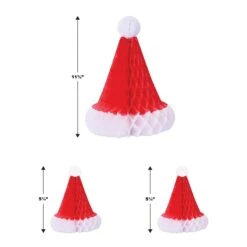 Christmas Tissue Santa Hats -Bulk Party Supplies Shop 20263 i5
