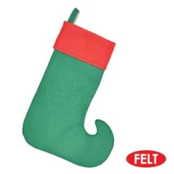 Christmas Felt Elf Stocking (12 Per Case) -Bulk Party Supplies Shop 20264 i4 b69916ac 13b8 4198 985e b43161684a7b