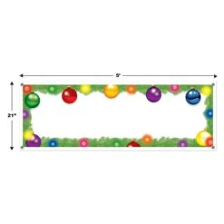 Christmas Holiday Sign Banner 8 Christmas Holiday Sign Banner -Bulk Party Supplies Shop 20356 i5