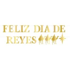 Christmas Foil Three Kings Day Streamer