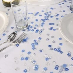 Confetti Star Of David Blue & Silver (0.5 Oz Per Package) -Bulk Party Supplies Shop 20636 i2