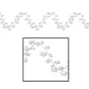 Christmas Gleam 'N Flex Snowflake Garland -Bulk Party Supplies Shop 20662 W