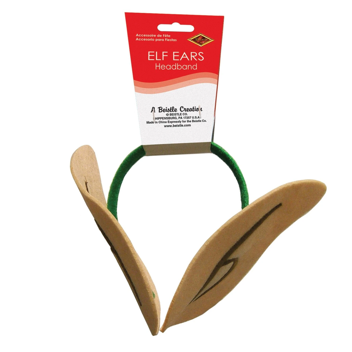 Christmas Elf Ears Headband 3 Christmas Elf Ears Headband - Image 3