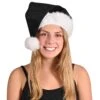 Black Santa Hat -Bulk Party Supplies Shop 20731 BK a61f863e 3562 4e11 ac55 37a6b02889ba