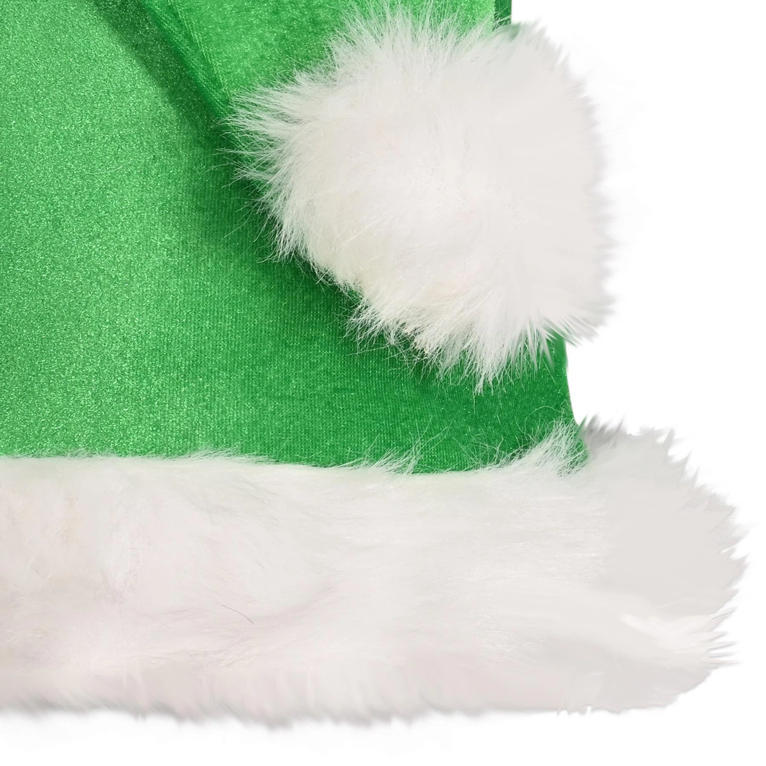Christmas Santa Hat - Green 2 Christmas Santa Hat - Green - Image 2