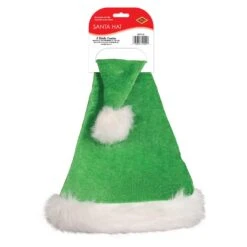 Christmas Santa Hat - Green 9 Christmas Santa Hat - Green -Bulk Party Supplies Shop 20731 G i3 6dae3602 adae 4c2a 908d 57fb6a4dddbc