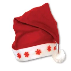 Christmas Light-Up Santa Hat