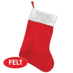 Felt Christmas Stocking -Bulk Party Supplies Shop 20734 i4