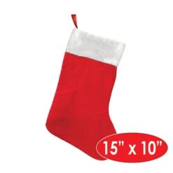 Felt Christmas Stocking -Bulk Party Supplies Shop 20734 i5