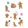 Gingerbread Stickers (4 Sheets Per Package) -Bulk Party Supplies Shop 20792