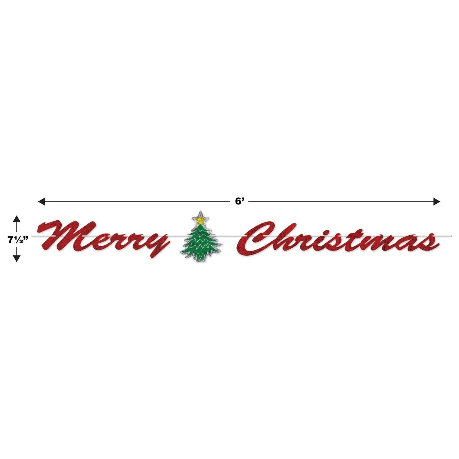 Merry Christmas Streamer 3 Merry Christmas Streamer - Image 3