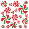 Christmas Peppermint Cutouts (20 Per Package) -Bulk Party Supplies Shop 20825