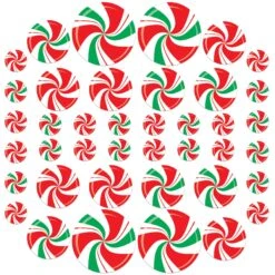 Christmas Peppermint Cutouts (20 Per Package) 14 Christmas Peppermint Cutouts (20 Per Package) -Bulk Party Supplies Shop 20825 i7