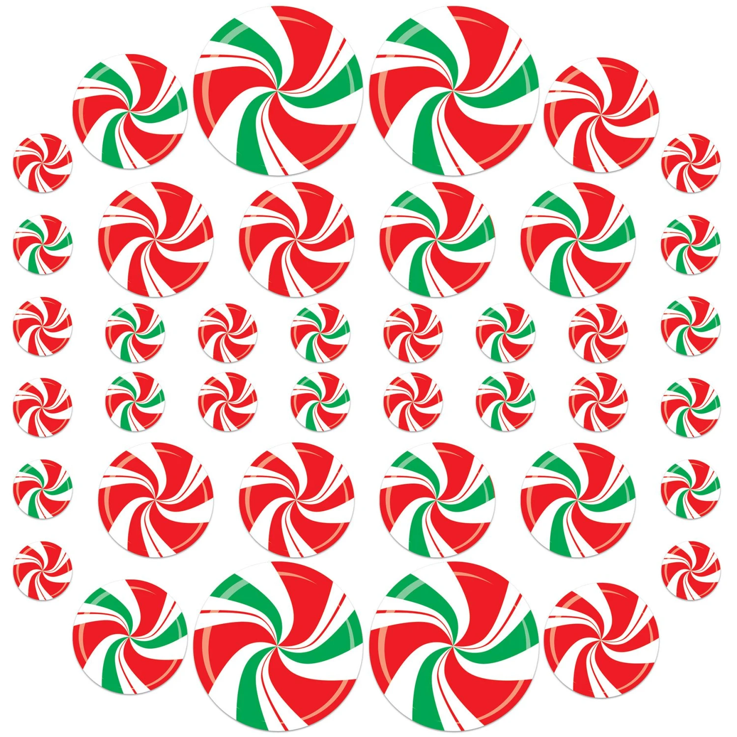 Christmas Peppermint Cutouts (20 Per Package) 7 Christmas Peppermint Cutouts (20 Per Package) - Image 7