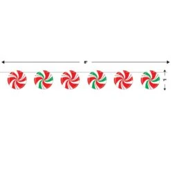 Christmas Peppermint Streamer -Bulk Party Supplies Shop 20835 i5 ab7d7cf0 33d4 4c18 8431 858f5db02a82