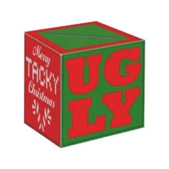 Christmas Ugly Sweater Ballot Box With 10 Ballots
