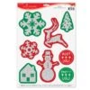 Christmas Ugly Sweater Peel 'N Place Clings (8 Per Package) -Bulk Party Supplies Shop 20885