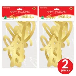 Christmas Foil Happy Holidays Streamer -Bulk Party Supplies Shop 20907 i3 1