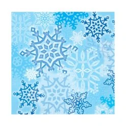 Snowflake Paper Luncheon Napkins (16 Per Package)
