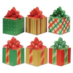 Christmas Favor Boxes (3 Per Package)