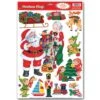 Christmas Santa's Workshop Clings (11 Per Package) -Bulk Party Supplies Shop 22127