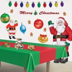 Christmas Light Bulb Streamer -Bulk Party Supplies Shop 22178 i2